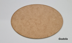 Placa Bases Oval MDF Cru 6mm espessura - comprar online