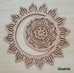 MANDALAS 30CM MDF 3MM CRU - www.godzila.com.br