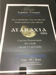 ATARAXIA - POSTER OFICIAL PARA WSF BRASIL 2015 (POSTER)