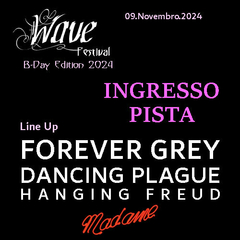 INGRESSO (PISTA) - WAVE FESTIVAL B-DAY EDITION 2024