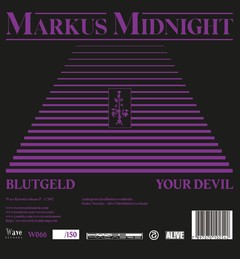 Markus Midnight - Blutgeld / Your Devil (VINIL 7") - comprar online