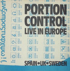 PORTION CONTROL - LIVE IN EUROPE (10" VINIL)