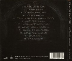 CLAN OF XYMOX - DAYS ON BLACK (CD) - comprar online