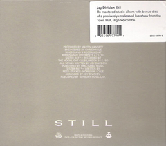 Joy Division ‎– Still - collector´s edition (CD DUPLO) - comprar online