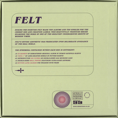 Felt – The Seventeenth Century (BOX CD + 7"VINIL) - comprar online
