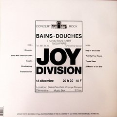 Joy Division ?- Atrocity Exhibition: Live In Paris, December 18th, 1979 (VINIL) - comprar online