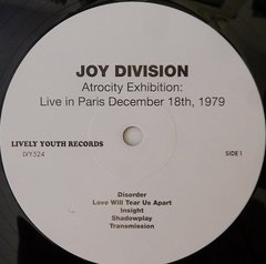 Joy Division ?- Atrocity Exhibition: Live In Paris, December 18th, 1979 (VINIL) na internet