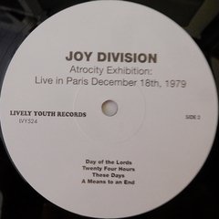 Joy Division ?- Atrocity Exhibition: Live In Paris, December 18th, 1979 (VINIL) - WAVE RECORDS - Alternative Music E-Shop