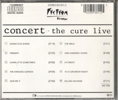 The Cure – Concert - The Cure Live (CD) - comprar online