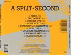 A Split•Second ‎– A Split•Second (CD) - comprar online