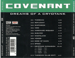 Covenant – Dreams Of A Cryotank (CD) - comprar online