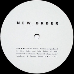 New Order – State Of The Nation / Shame Of The Nation (12" VINIL)