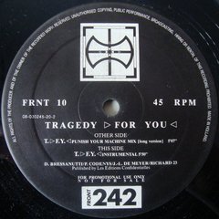 Front 242 ?- Tragedy ? For You ? (12" VINIL PROMO) - WAVE RECORDS - Alternative Music E-Shop