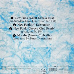 FORCE DIMENSION - NEW FUNK (CD SINGLE) - comprar online