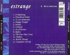 Estrange – A Beginning (CD) - comprar online