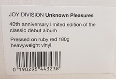 Joy Division ?- Unknown Pleasures - 40th Anniversary 2019 (VINIL) - WAVE RECORDS - Alternative Music E-Shop