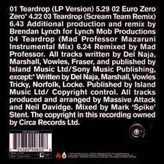 Massive Attack ?- Tear Drop (CD SINGLE) - comprar online