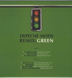 Depeche Mode - Remix Green (VINIL) - comprar online