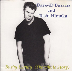 Dave-id Busaras (VIRGIN PRUNES) and Toshi Hiraoka – Bushy Luxury (The Whole Story) (CD)