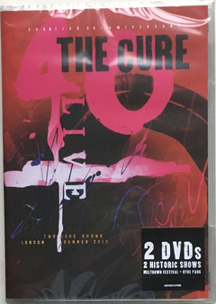 The Cure ‎– 40 Live (Curætion-25 + Anniversary) (DVD DUPLO)