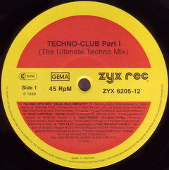 Compilação - Techno Club Vol. 1 (VINIL) na internet