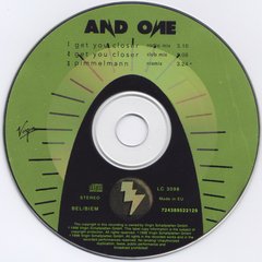 And One ‎– Get You Closer (CD SINGLE) na internet