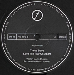 Joy Division ‎– Love Will Tear Us Apart (12" VINIL 2020) - WAVE RECORDS - Alternative Music E-Shop