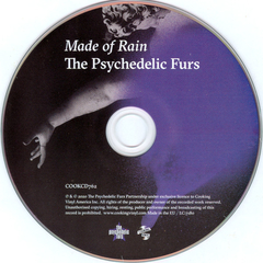 The Psychedelic Furs ‎– Made Of Rain (CD) - WAVE RECORDS - Alternative Music E-Shop