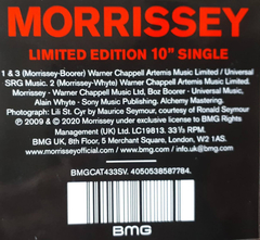 Morrissey ‎– Honey, You Know Where To Find Me (10" VINIL) - comprar online