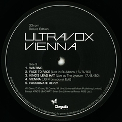 Imagem do Ultravox ‎– Vienna [Deluxe Edition] 40th anniversary (VINIL DUPLO)