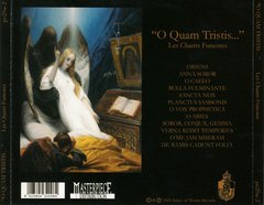 O Quam Tristis - Les Chants Funestes (CD) - comprar online