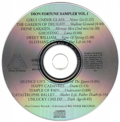 Compilação - Dion Fortune Sampler Vol. 1 (CD) na internet