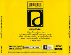 Restricted Area – Explode (CD) - comprar online