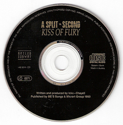 A Split - Second ‎– Kiss Of Fury (CD) na internet