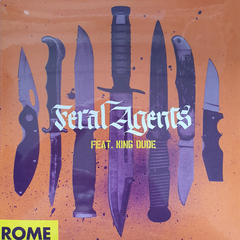 Rome Feat. King Dude ‎– Feral Agents (7" VINIL)