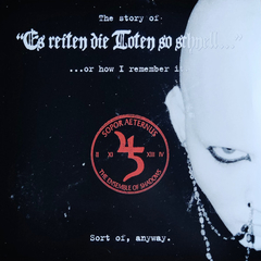 Sopor Aeternus & The Ensemble Of Shadows ‎– The Story Of "Es Reiten Die Toten So Schnell" (VINIL 12")
