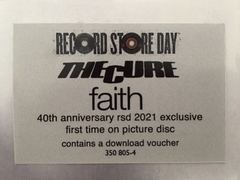 The Cure ‎– Faith 40TH ANNIVERSARY - RECORD STORE DAY (VINIL PICTURE) - WAVE RECORDS - Alternative Music E-Shop
