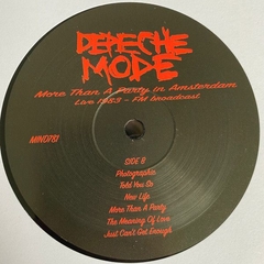 Depeche Mode – More Than A Party In Amsterdam (Live 1983 - FM Broadcast) (VINIL) na internet