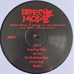 Depeche Mode – More Than A Party In Amsterdam (Live 1983 - FM Broadcast) (VINIL) - WAVE RECORDS - Alternative Music E-Shop