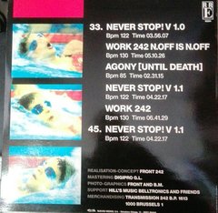 Front 242 - Never Stop 12" (vinil) - comprar online