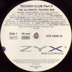 Compilação - Techno-Club Part II (The Ultimate Techno Mix) (VINIL) na internet