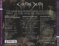 Christian Death – The Dark Age Renaissance Collection Part 3: The Age Of Decadence (BOX) - comprar online