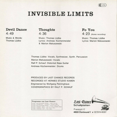 Invisible Limits – Devil Dance (12" VINIL) - comprar online