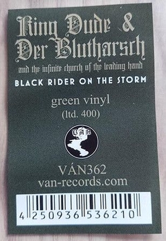 King Dude & Der Blutharsch And The Infinite Church Of The Leading Hand – Black Rider On The Storm (VINIL GREEN LTD EDITION)