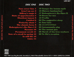 Mecano – The Half Inch Universe (Complete Works '78 - 82) (CD DUPLO) - comprar online