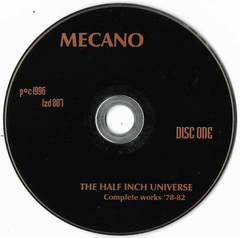 Mecano – The Half Inch Universe (Complete Works '78 - 82) (CD DUPLO) - WAVE RECORDS - Alternative Music E-Shop