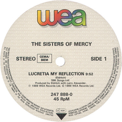 The Sisters Of Mercy ‎– Lucretia My Reflection (VINIL 12") na internet