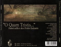 O Quam Tristis - Funérailles Des Petits Enfants (CD) - comprar online