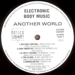 Compilação - Another World - Electronic Body Music (VINIL) na internet