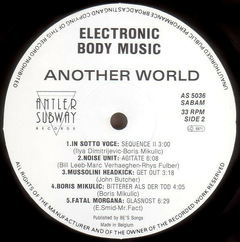 Compilação - Another World - Electronic Body Music (VINIL) - WAVE RECORDS - Alternative Music E-Shop